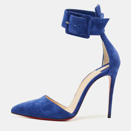 Christian Louboutin: Голубые туфли 