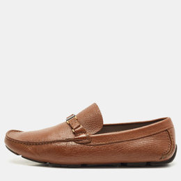 Salvatore Ferragamo: Коричневые мокасины  Gancio