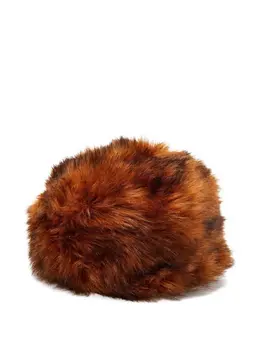 Unreal Fur: Коричневая шляпа 