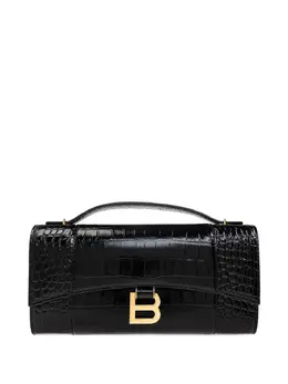 Balenciaga: Чёрная сумка на руку 