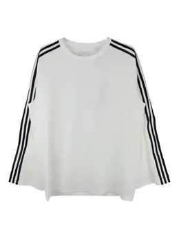 Y-3: Футболка в полоску 