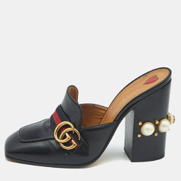 Gucci: Чёрные лоферы  Web