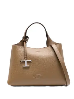 Tod's: Зелёная сумка-шоппер  T