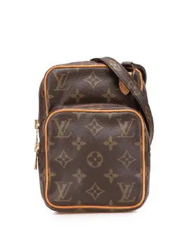 Louis Vuitton Pre-Owned: Коричневая сумка через плечо 