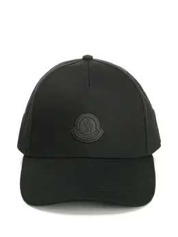 Moncler: Чёрная кепка 