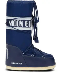 Moon Boot: Голубые ботинки 