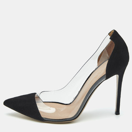Gianvito Rossi: Чёрные туфли  Plexi