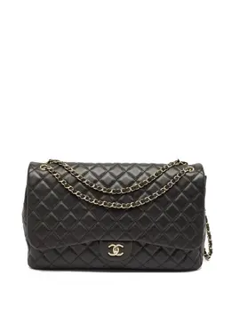 CHANEL Pre-Owned: Чёрная сумка 