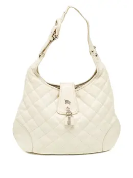 Burberry Pre-Owned: Белая сумка 