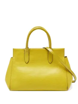 Louis Vuitton Pre-Owned: Жёлтая сумка-шоппер 
