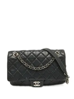 CHANEL Pre-Owned: Чёрная сумка 