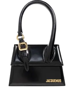 Jacquemus: Чёрная сумка на руку  Chiquito