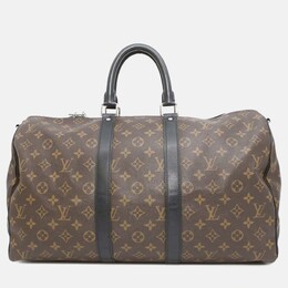 Louis Vuitton: Коричневая сумка 