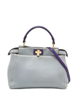 Fendi Pre-Owned: Фиолетовая сумка-шоппер 