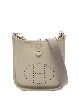 Hermès Pre-Owned: Серебристая сумка через плечо 