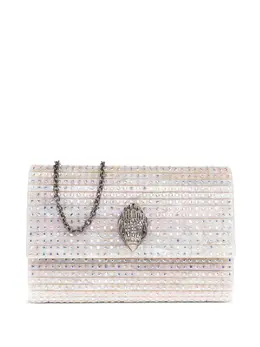 Kurt Geiger London: Белый клатч 