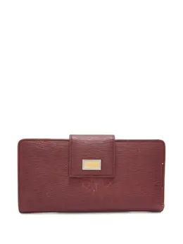 Dolce & Gabbana Pre-Owned: Бордовый кошелёк 
