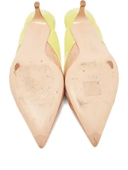 Gianvito Rossi: Бежевые сабо 