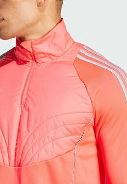 Adidas: Оранжевая толстовка  Tiro