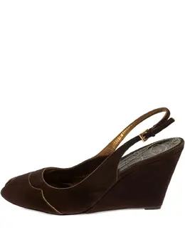Prada Pre-Owned: Коричневые сандалии 