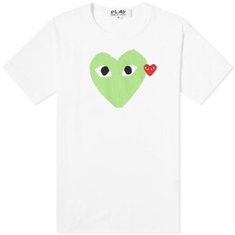 Comme Des Garçons Play: Красная футболка  Heart