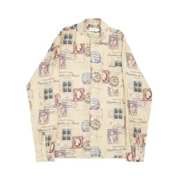 Rhude: Рубашка с принтом 