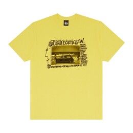 Stussy: Жёлтая футболка 