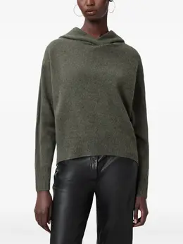 AllSaints: Свитер с капюшоном 