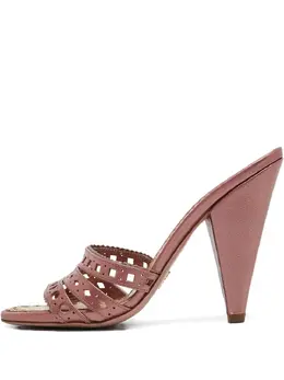 Prada Pre-Owned: Розовые сандалии 