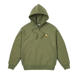 Carhartt WIP: Зелёная толстовка 