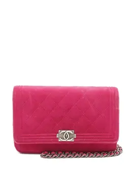 CHANEL Pre-Owned: Розовая сумка 