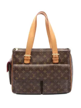 Louis Vuitton Pre-Owned: Коричневая сумка 