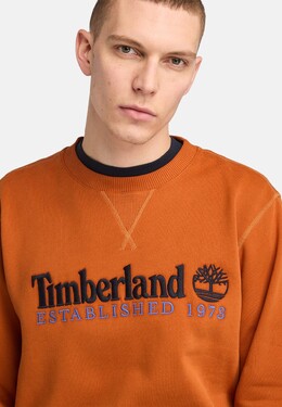Timberland: Оранжевая толстовка 