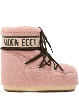 Moon Boot: Розовые ботинки 