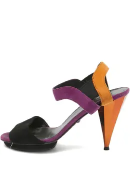 Gucci Pre-Owned: Фиолетовые сандалии 