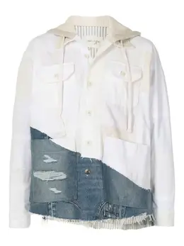 Greg Lauren: Куртка с капюшоном 