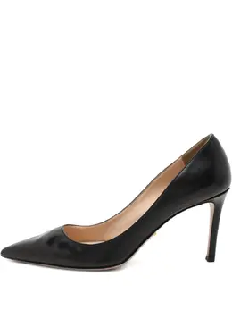 Prada Pre-Owned: Чёрные туфли 