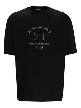 Karl Lagerfeld: Хлопковая футболка 