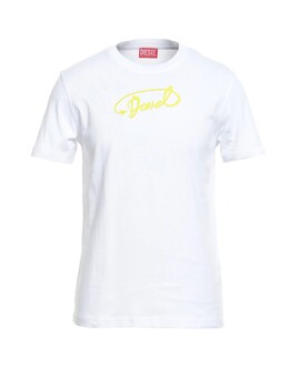 Diesel: Белая футболка 