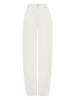 Victoria Beckham: Белые джинсы 