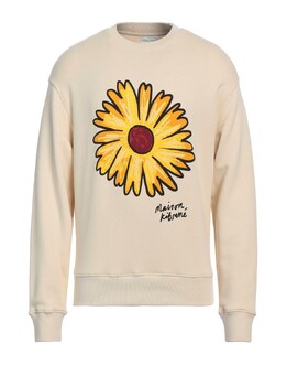 Maison Kitsuné: Бежевая толстовка 