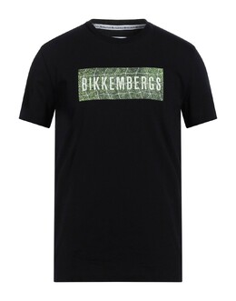 Bikkembergs: Чёрная футболка 