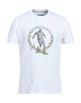 Bikkembergs: Белая футболка 