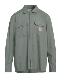 Carhartt: Зелёная рубашка 