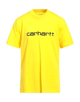 Carhartt: Жёлтая футболка 