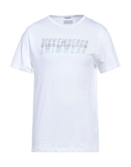 Bikkembergs: Белая футболка 