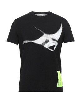 Bikkembergs: Чёрная футболка 