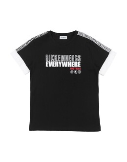 Bikkembergs: Чёрная футболка 