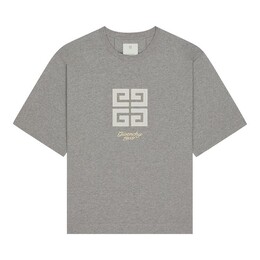 Givenchy: Светлая футболка  4G