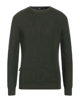 Costume National: Зелёный свитер 